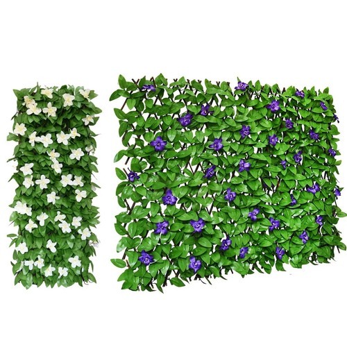 Expandable ivy privacy fence - ivy,