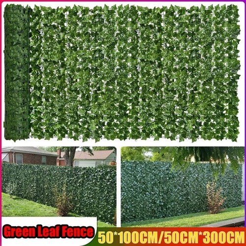 Artificial ivy hedge fence - hedge,