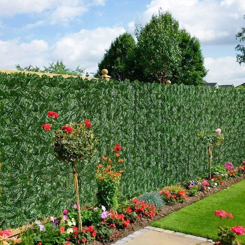 12m artificial hedge - artificial, ivy